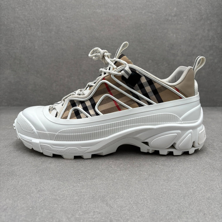 Arthur Vintage Check White — photo 8