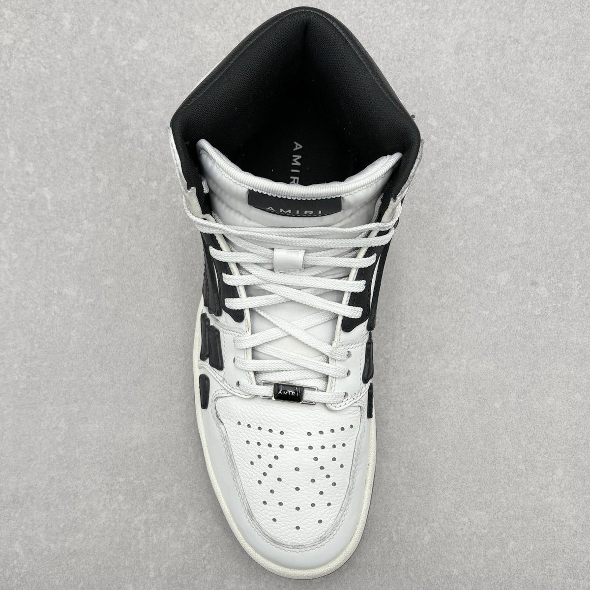Skel High Top Sneakers White Black — photo 5