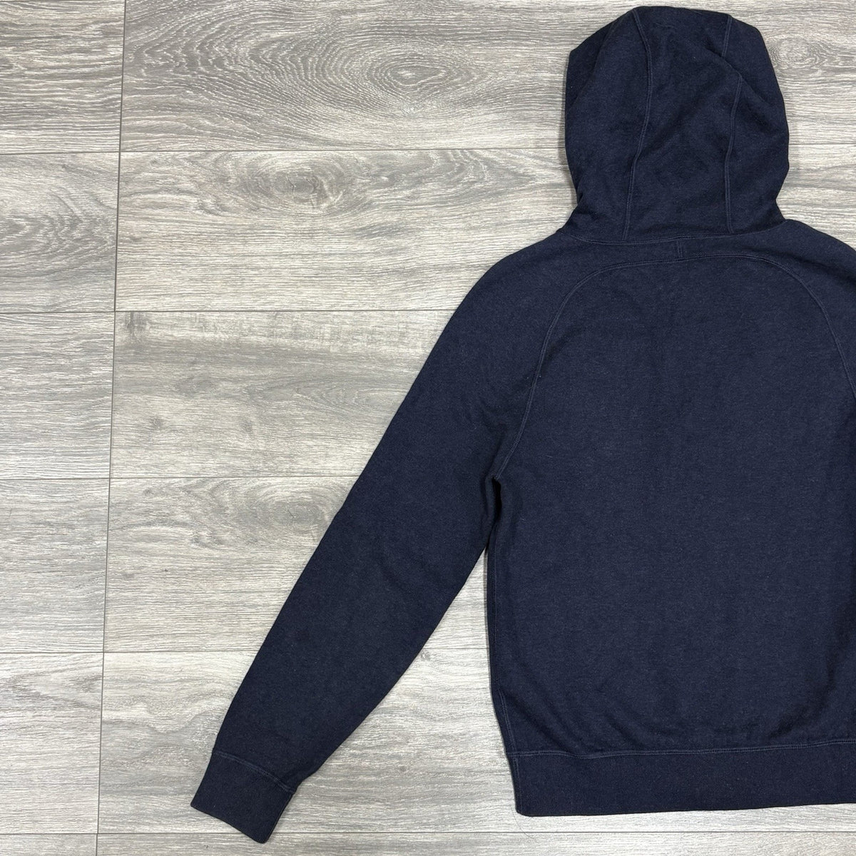 Cashmere Oblique Lining Hoodie Navy — photo 9