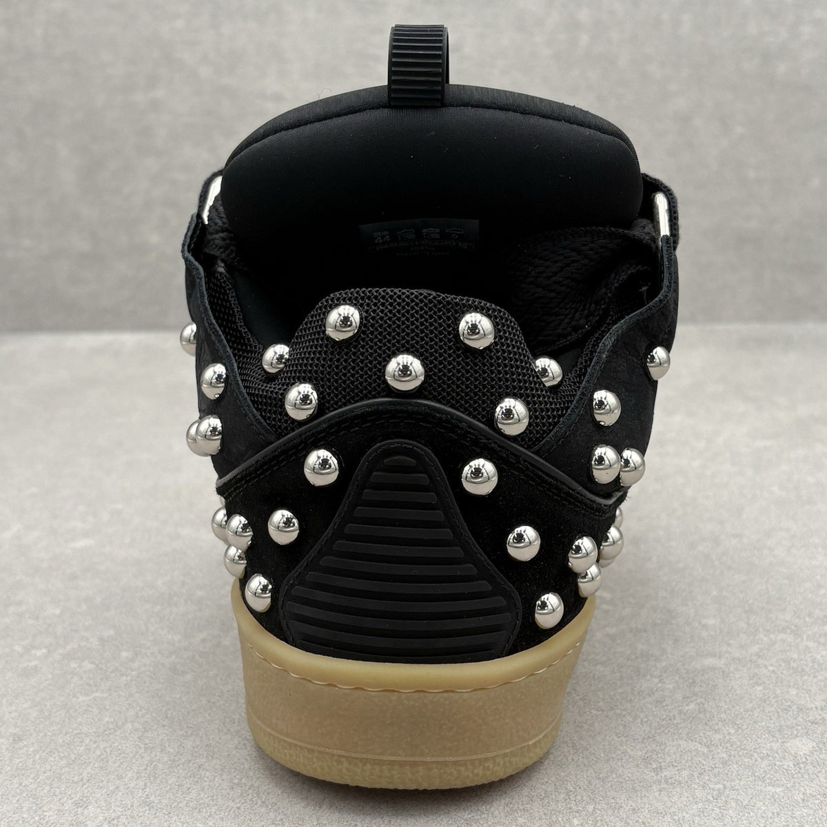 Studded Curb Sneaker Black — photo 9