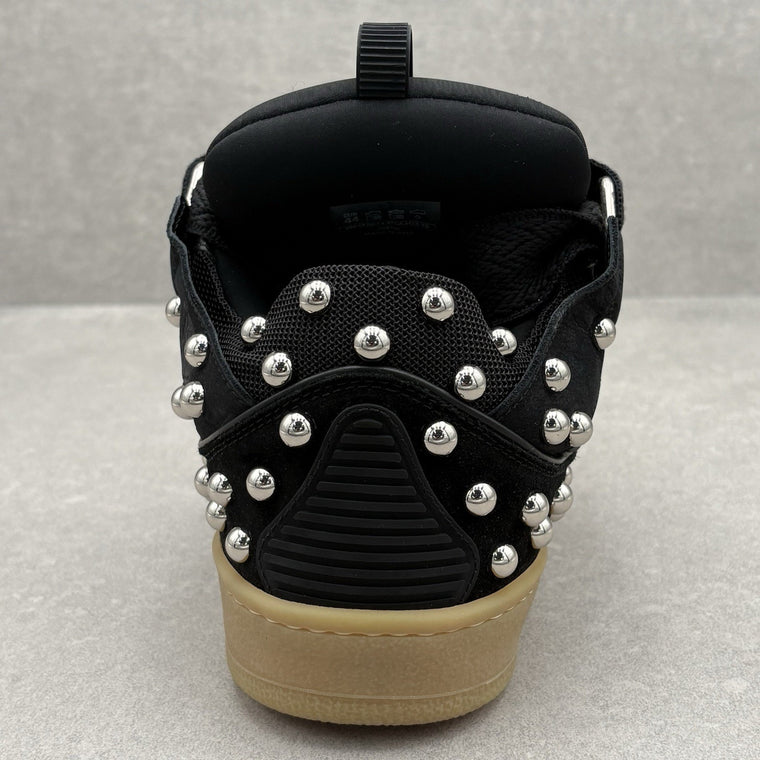 Studded Curb Sneaker Black — photo 9