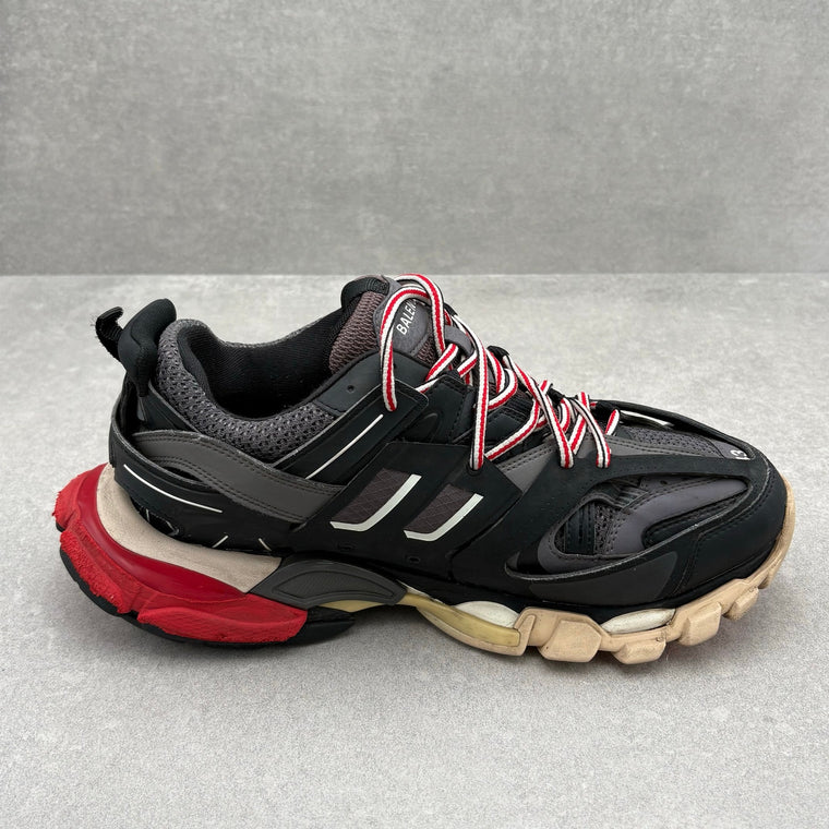 Track Sneaker Black Red — photo 9