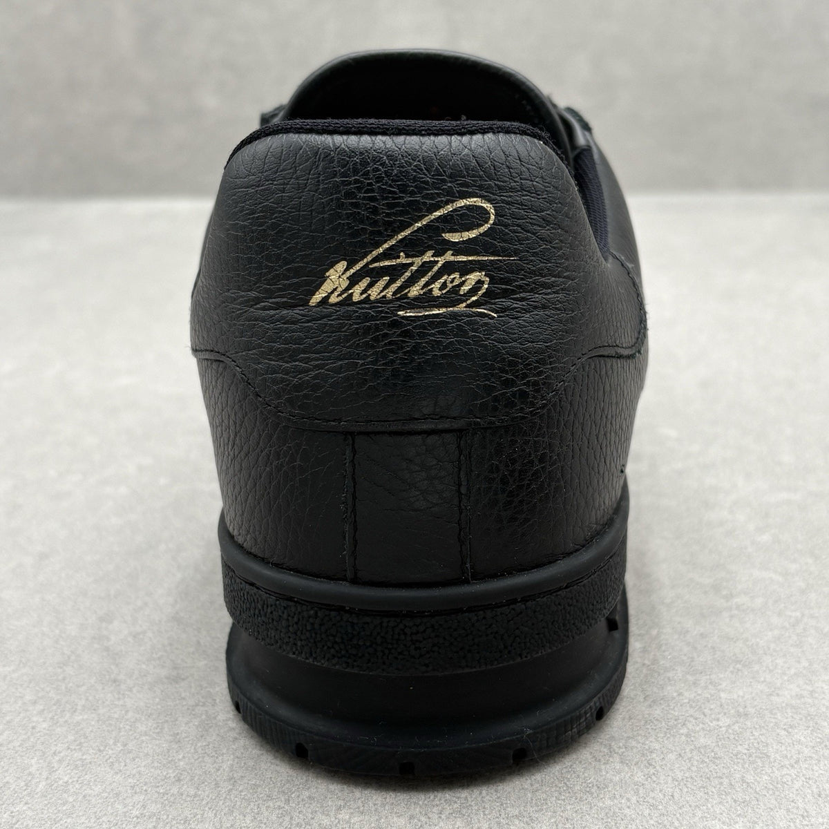 Hardware Calfskin Trainer Black Gold — photo 3