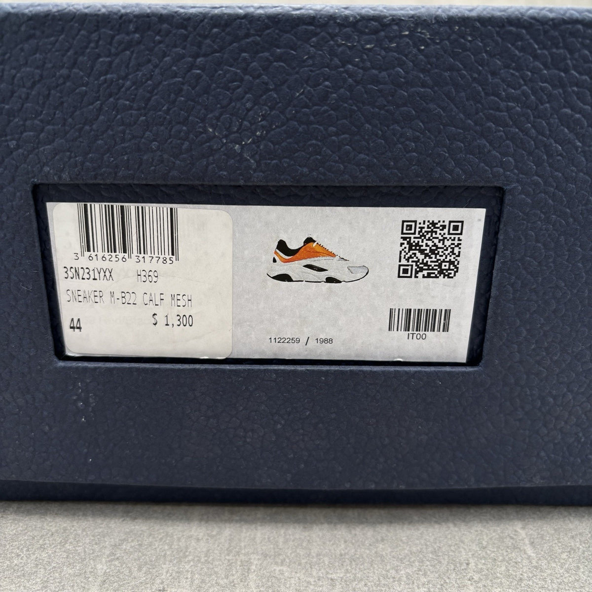 B22 Reflective Sneaker Orange — photo 16