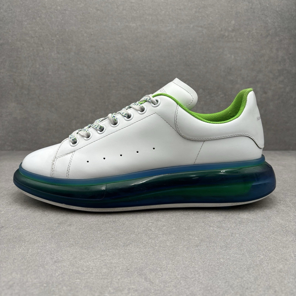 Transparent Sole White, Lime — photo 8