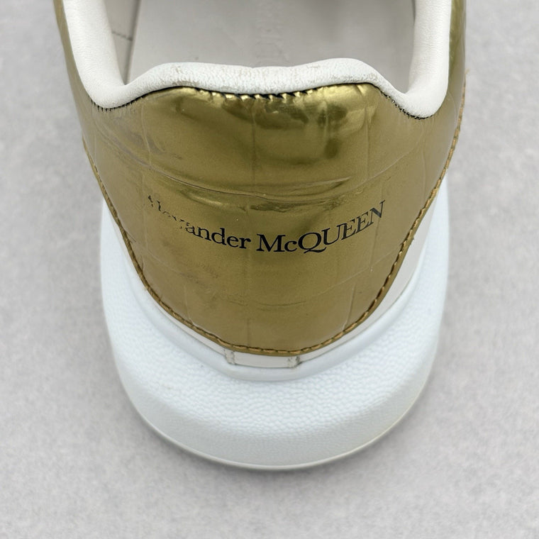 Oversized Sneaker Gold Crocodile — photo 3