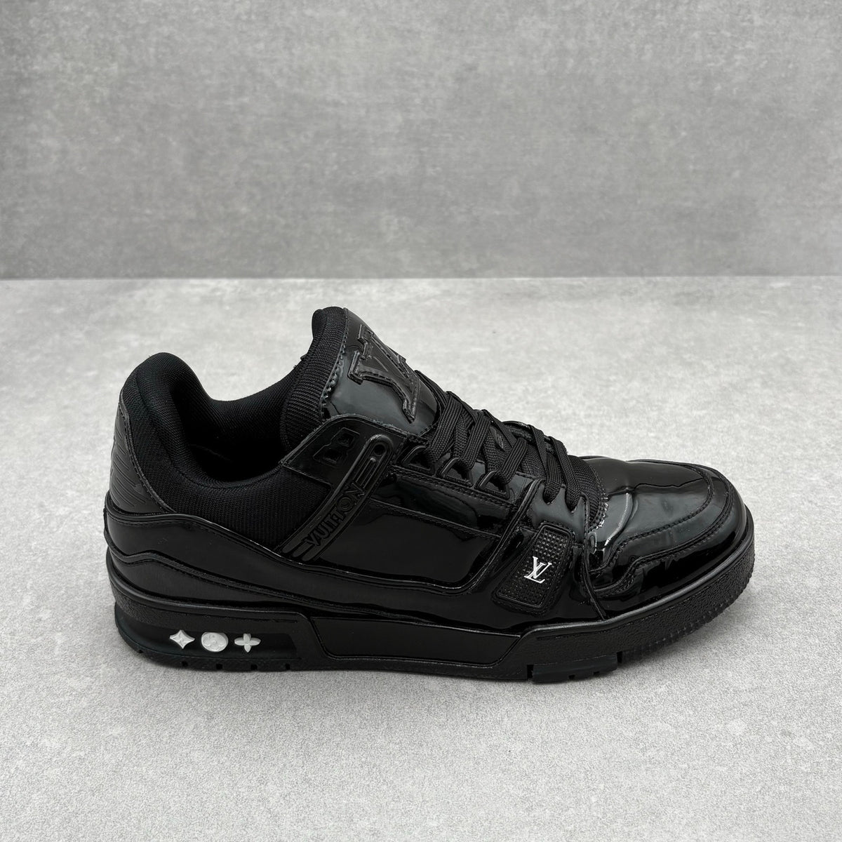 Patent Leather Trainer Black — photo 2