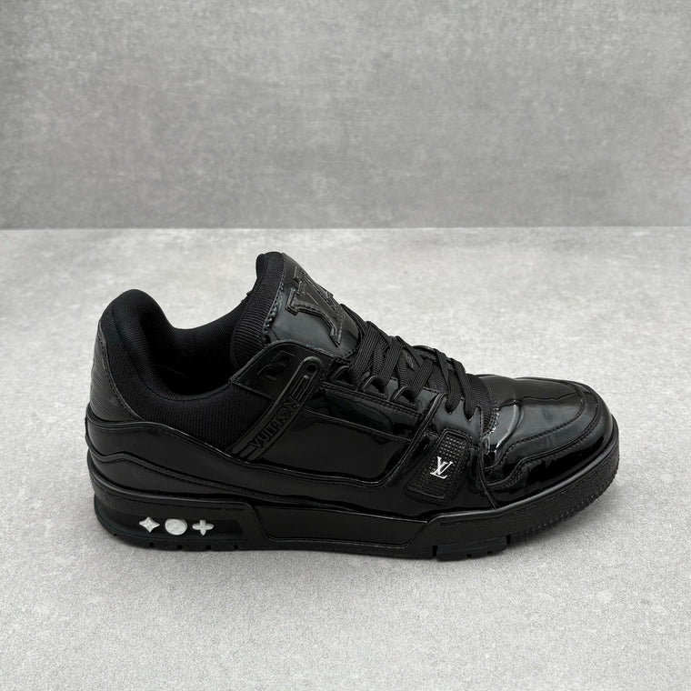Patent Leather Trainer Black — photo 2