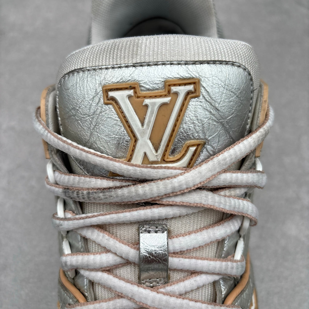 Trainer Metallic, Beige — photo 12