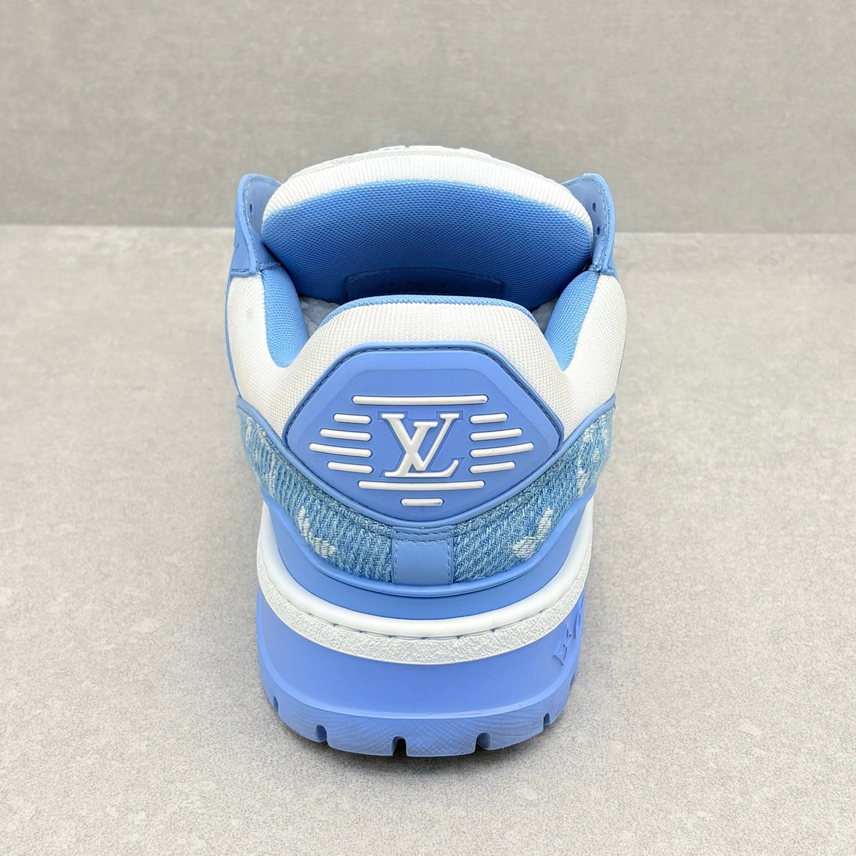 Denim Monogram Trainer Maxi Blue — photo 3