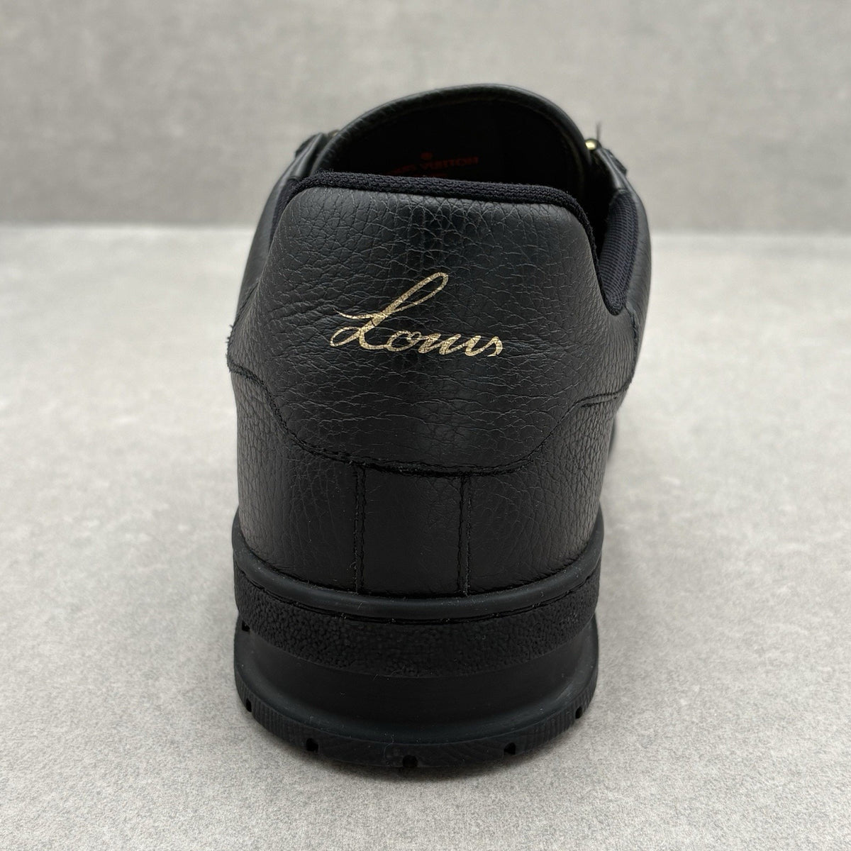 Hardware Calfskin Trainer Black Gold — photo 9