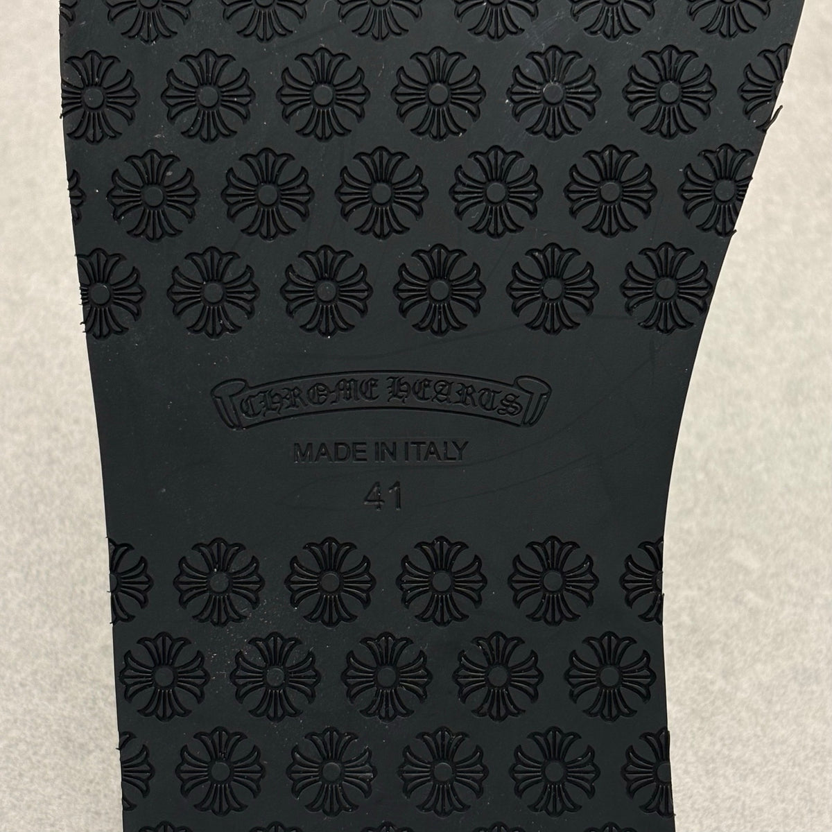 Leather Slides Black — photo 9