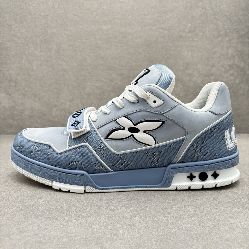 Louis Vuitton Strap Trainer ' Sky Blue ' | Size 10 LV (11-11.5 US)