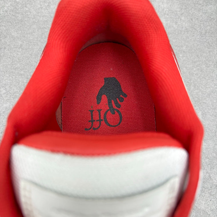 Off White Out of Office Patent Leather White Red — photo 13