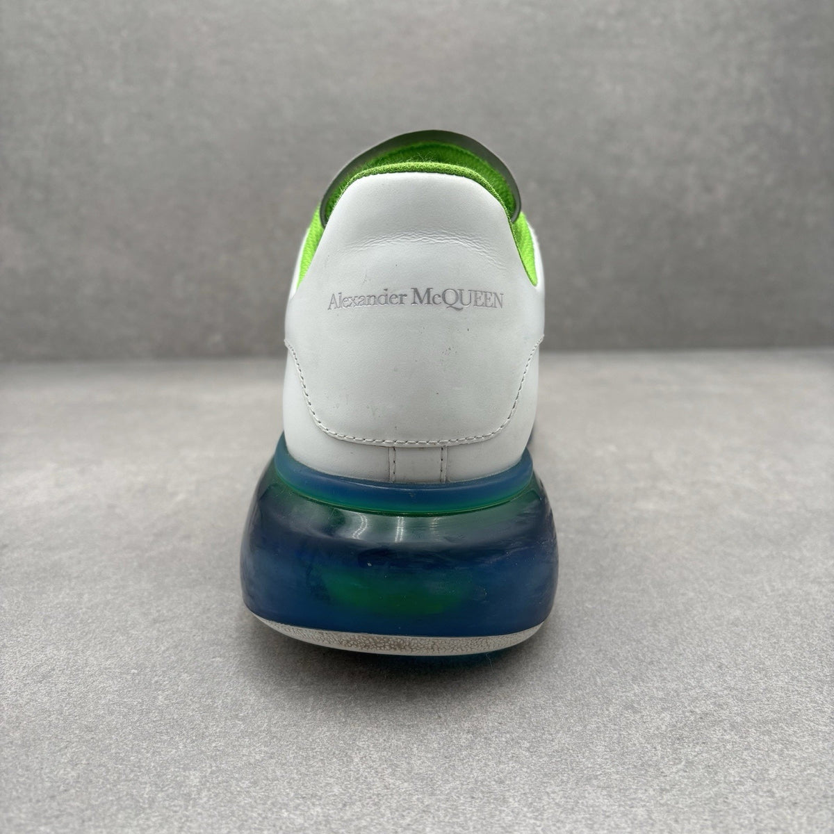 Transparent Sole White, Lime — photo 9