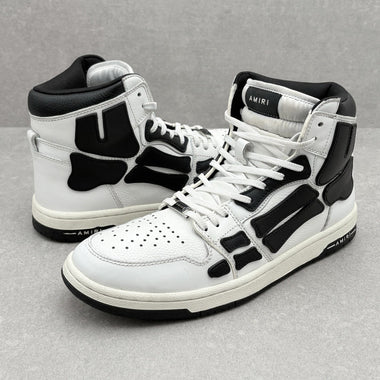 Skel High Top Sneakers White Black