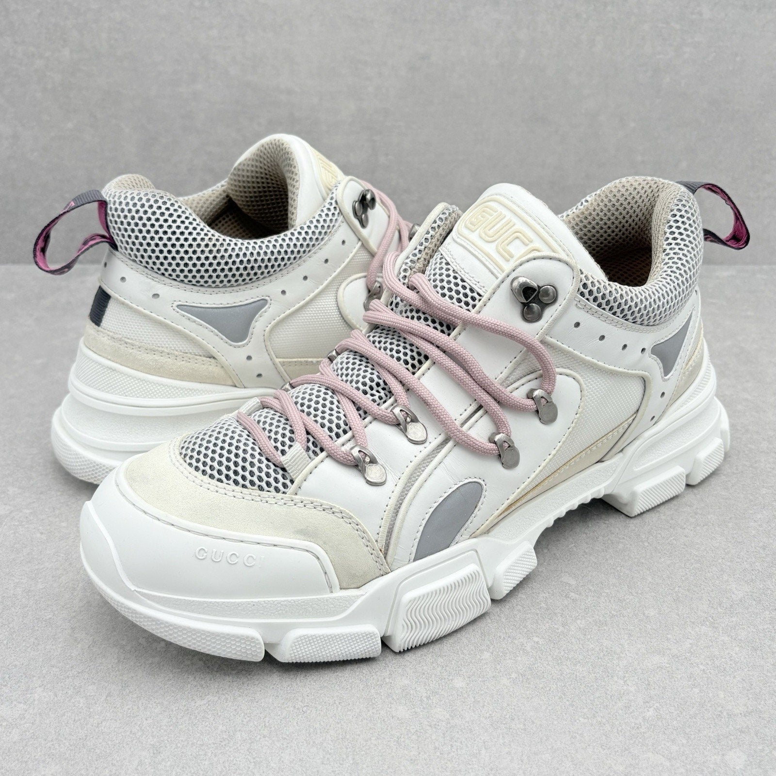 Gucci Flashtrek Sneaker ' White Beige ' | Size 12 G (12.5 US)