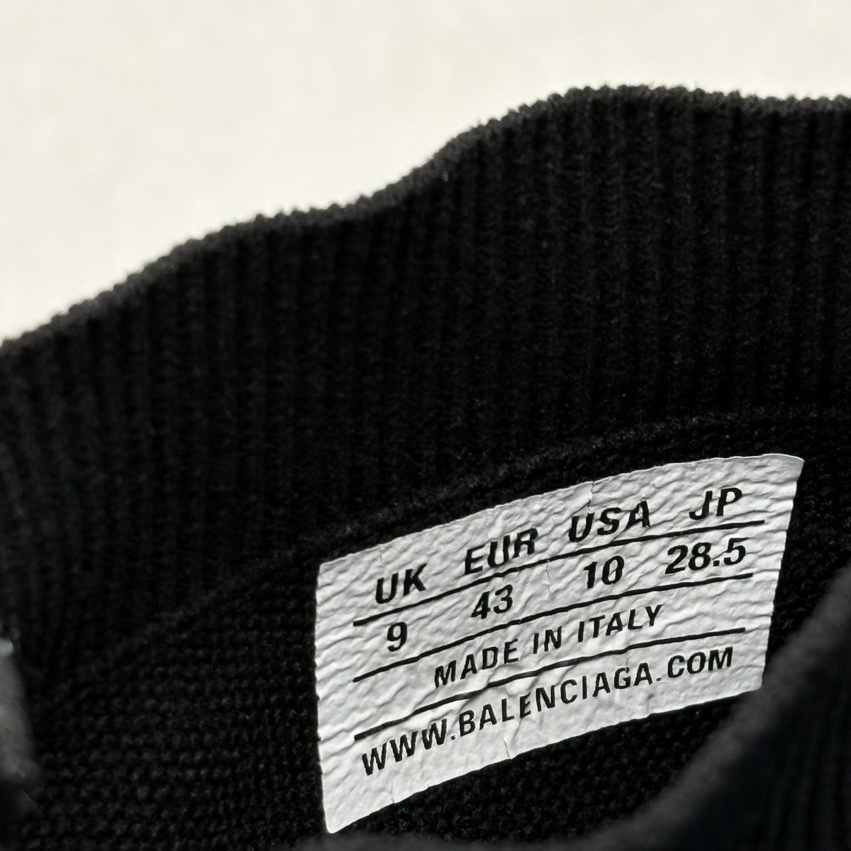 Balenciaga Speed Trainer Black — photo 13
