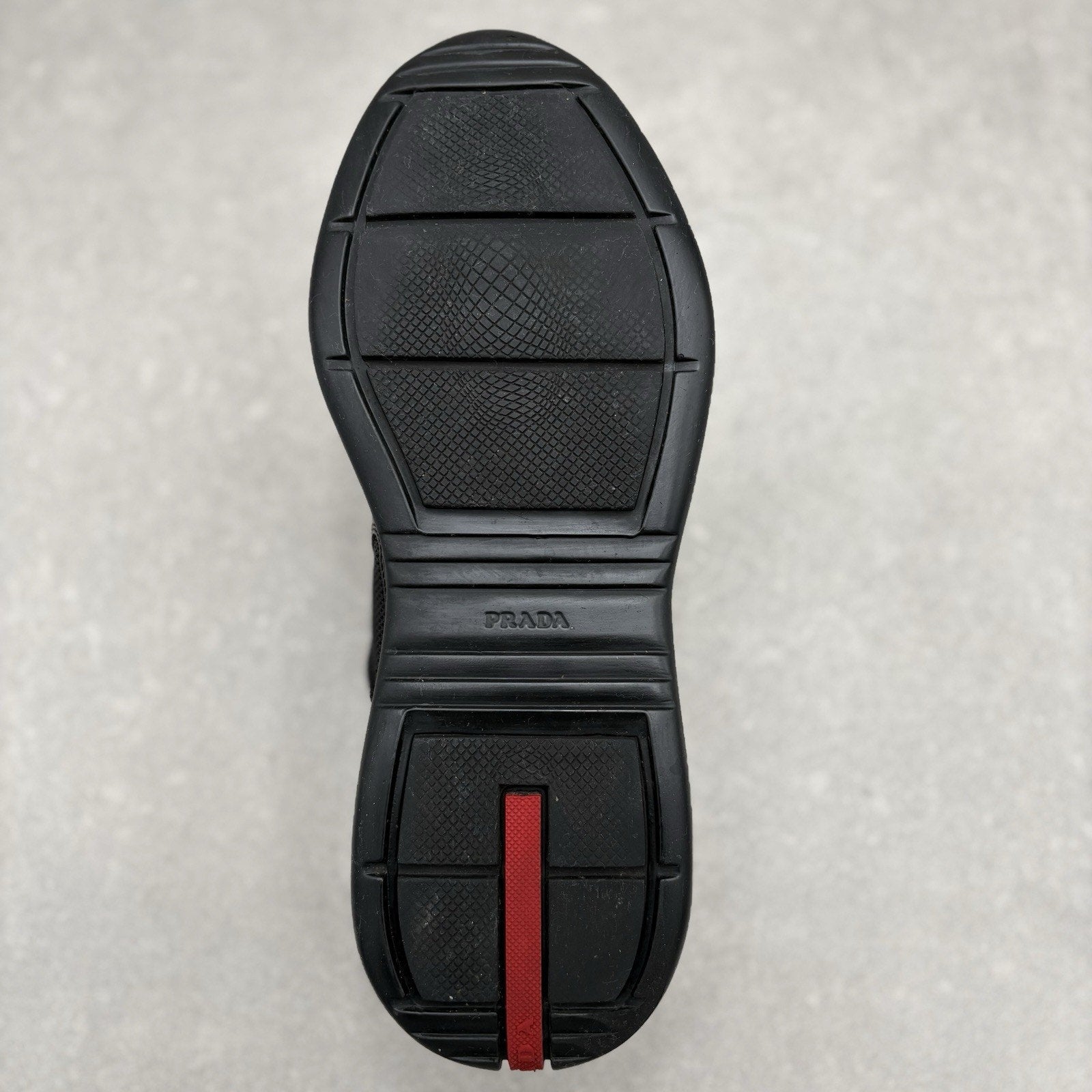 Prada Americas Cup ' Grey Red ' | Size 9 UK (10 US)