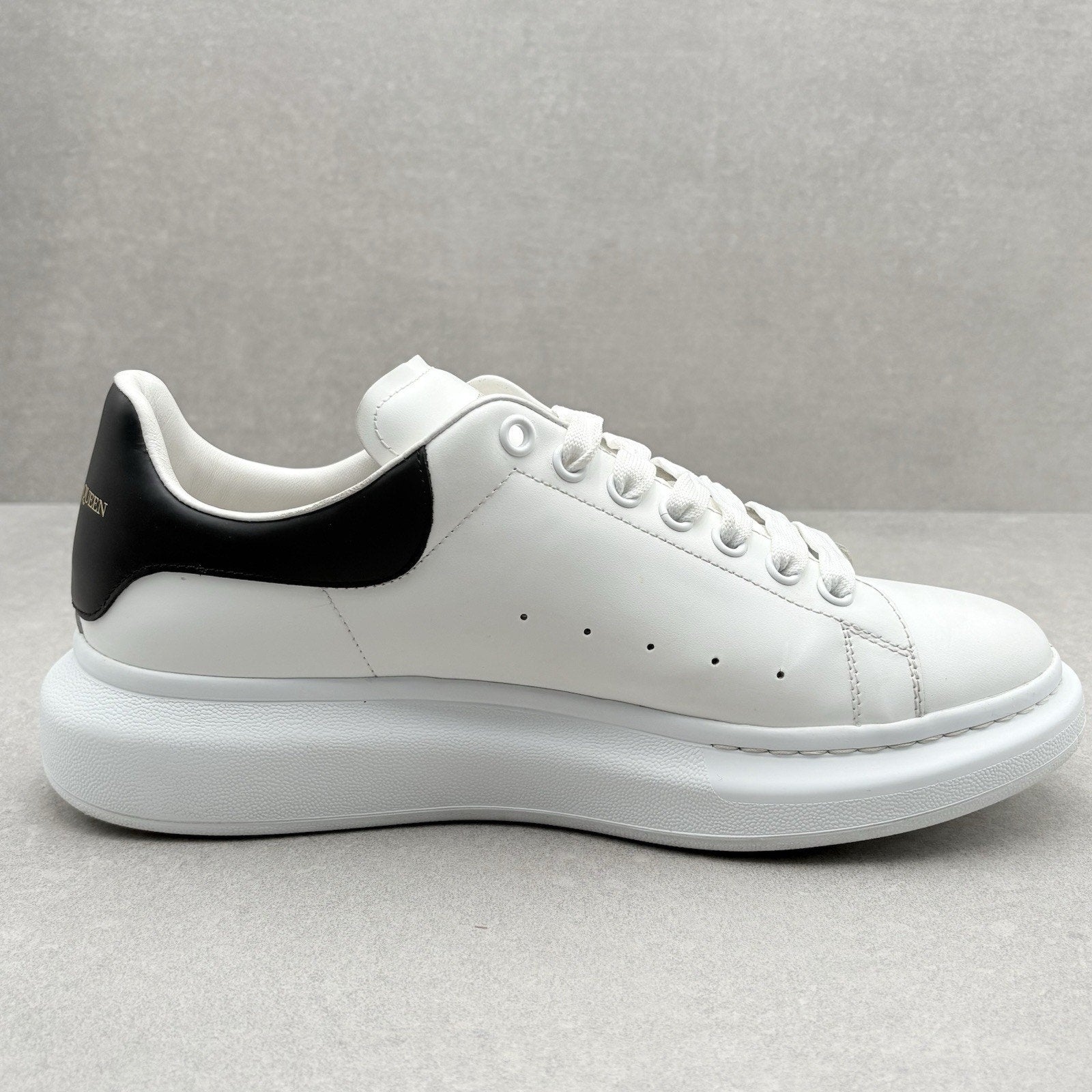 Alexander McQueen Oversized Sneaker ' White Black ' | Size 45 (12 US)