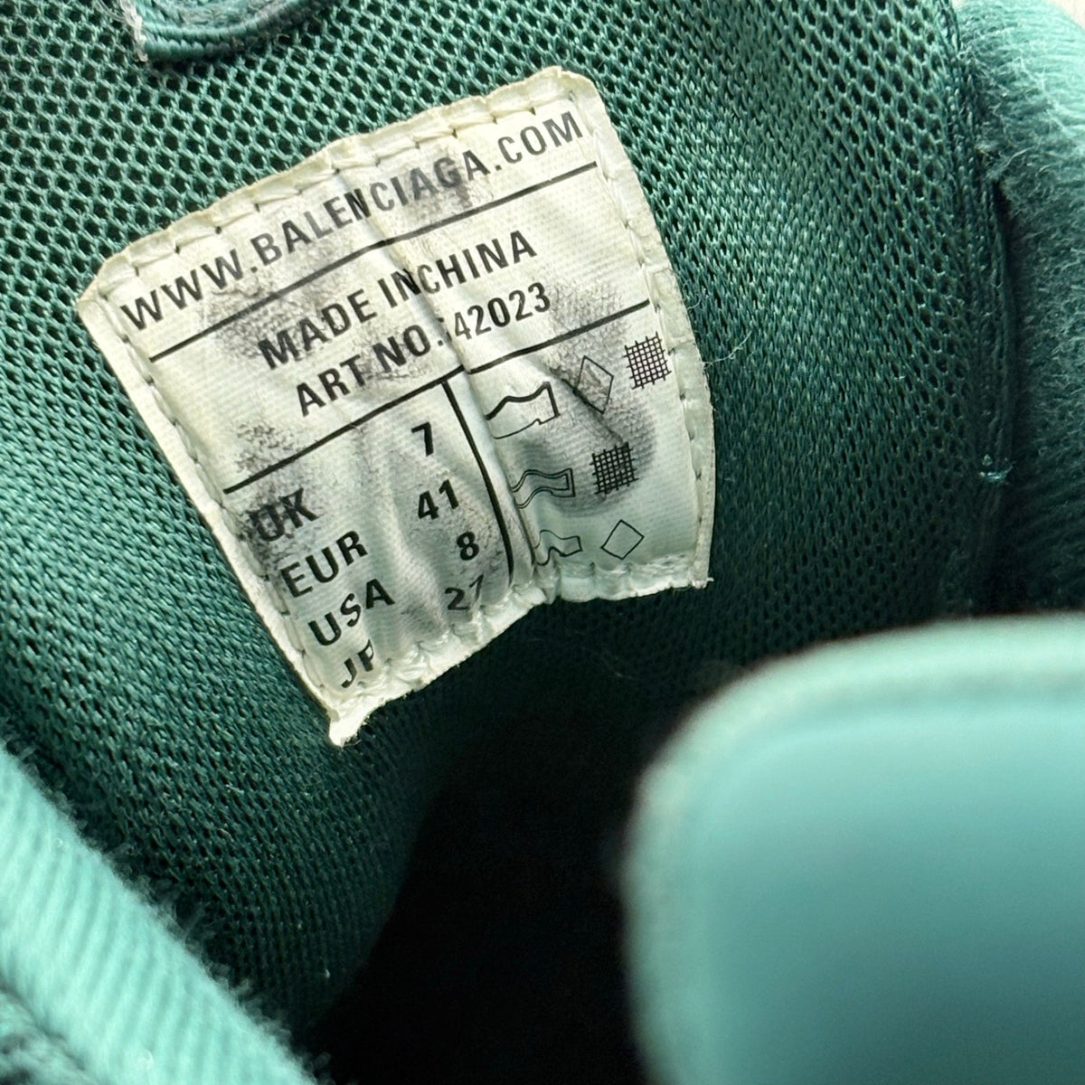 Track Sneaker Dark Green — photo 13