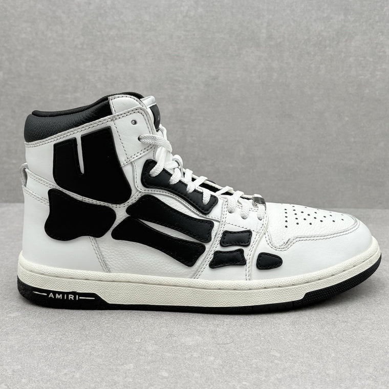 Skel High Top Sneakers White Black — photo 2