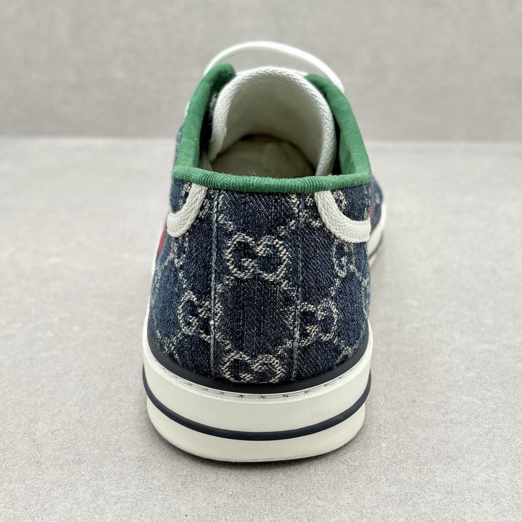 Tennis 1977 Denim GG Print Sneaker — photo 9