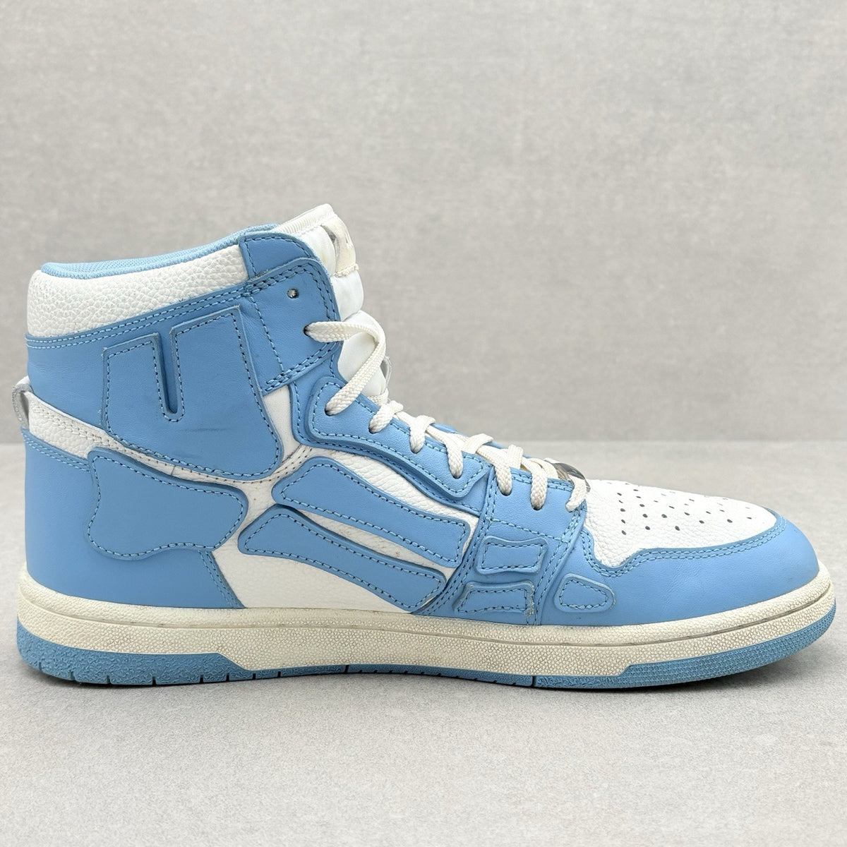 Skel High Top Powder Blue White — photo 9