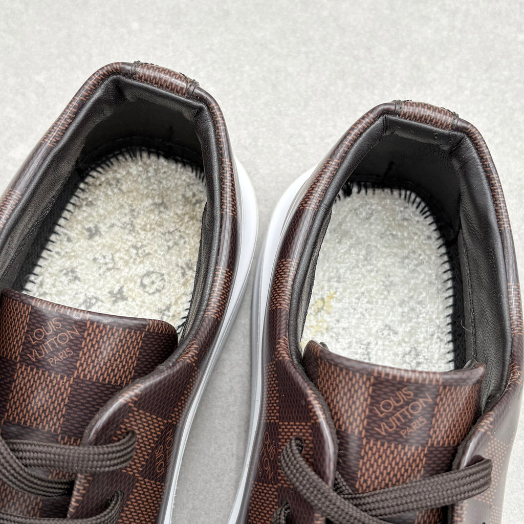Louis Vuitton Beverly Hills Leather Sneaker ' Brown ' | Size 7.5 LV (8.5-9 US)