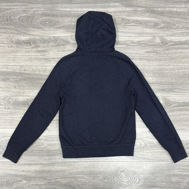 Cashmere Oblique Lining Hoodie Navy — photo 8