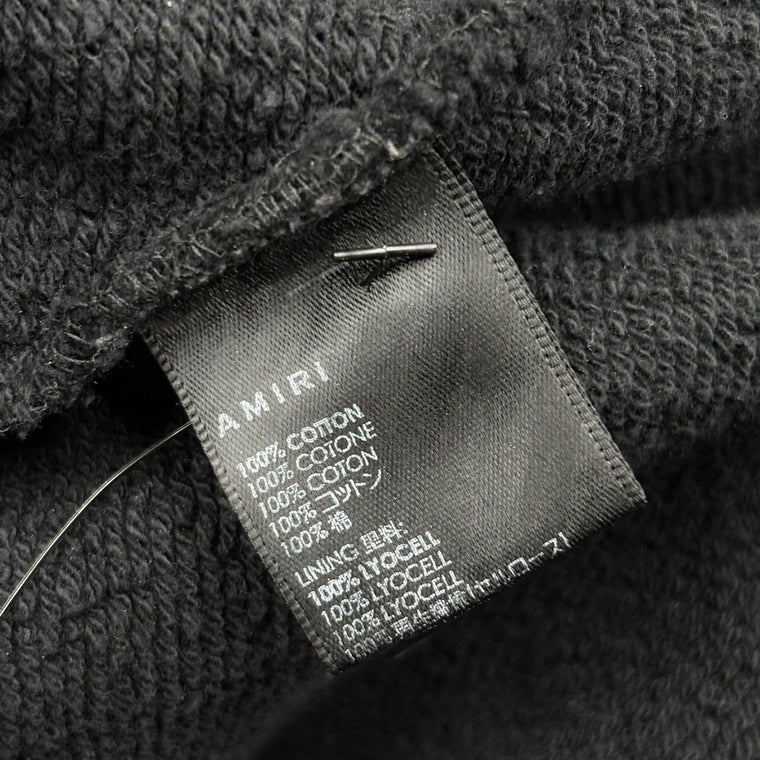 Staggered Logo Hoodie Black Silver — photo 11