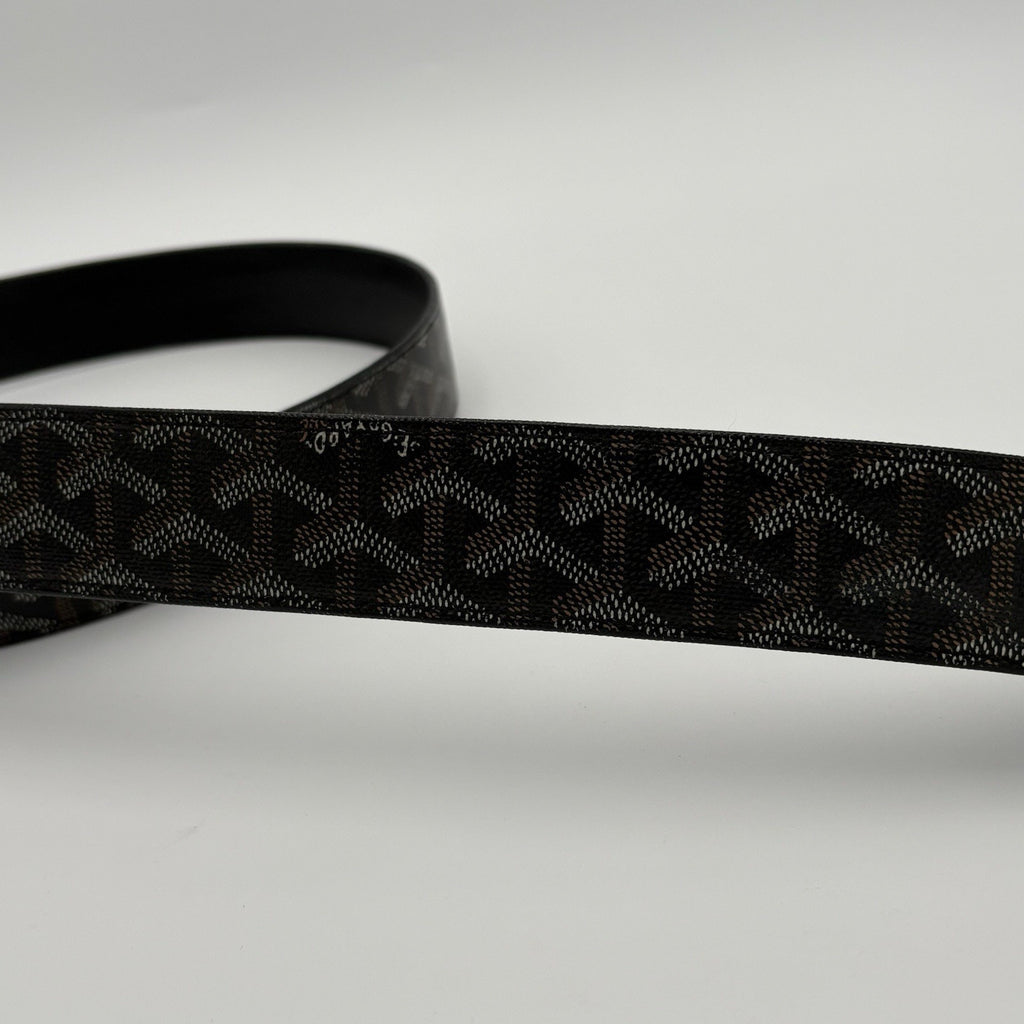 Goyard Florida Goyardine Belt ' Black '