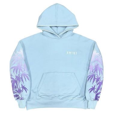 Eternal Happiness Embroidered Hoodie Blue