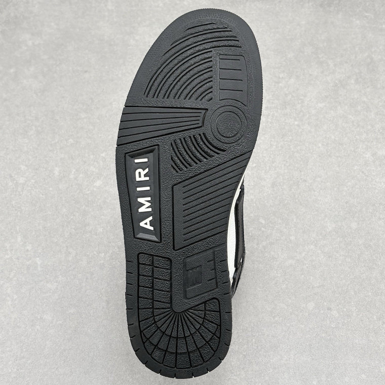 Skel High Top Sneakers White Black — photo 7