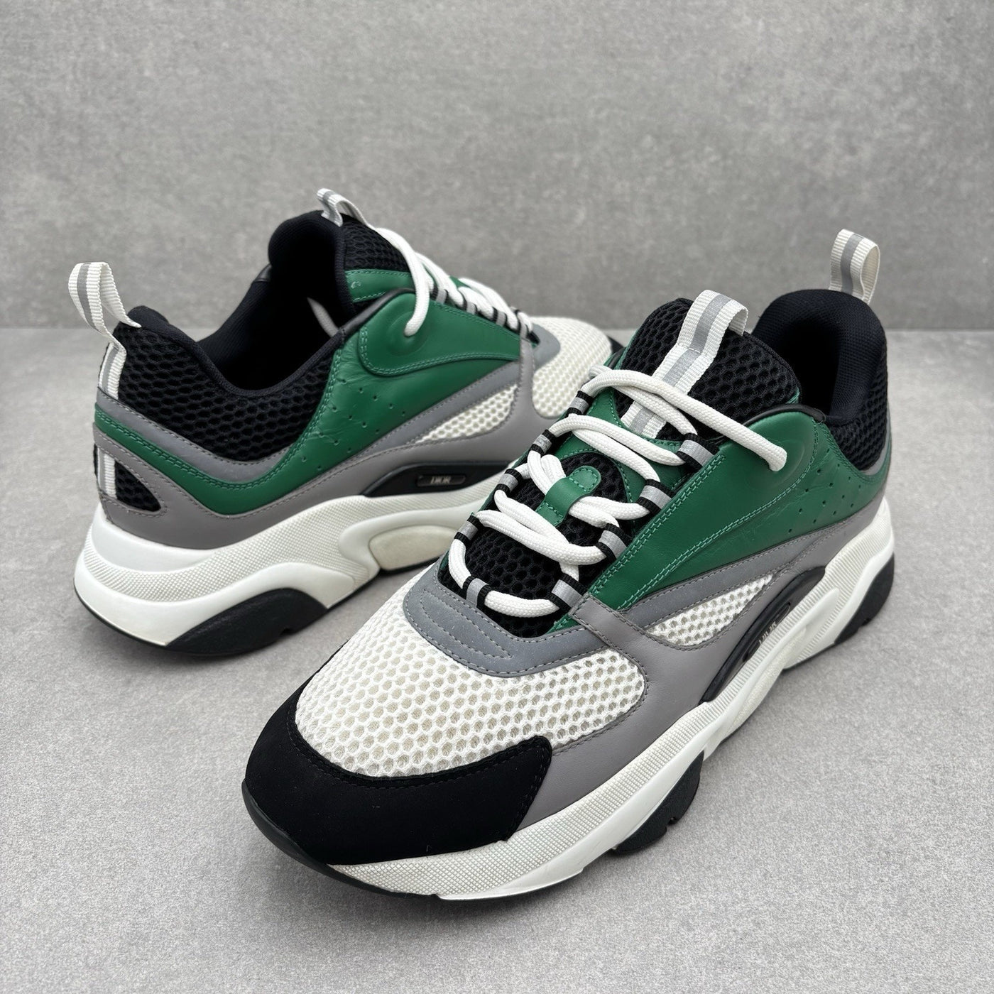 B22 Sneaker Green White Black