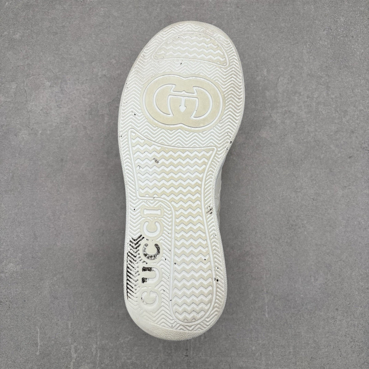 GG Embossed White Leather — photo 7