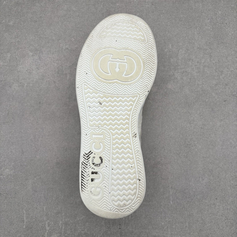 GG Embossed White Leather — photo 7