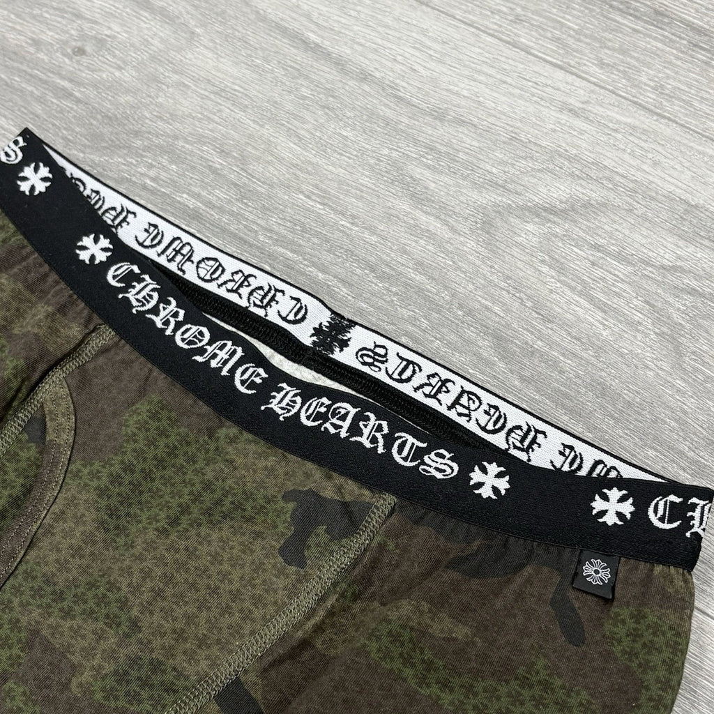 BRAND NEW! - Chrome Hearts Horseshoe Logo Leggings ' Camo ' | Size Large