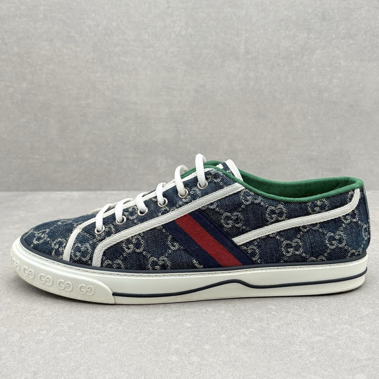 Tennis 1977 Denim GG Print Sneaker — photo 8