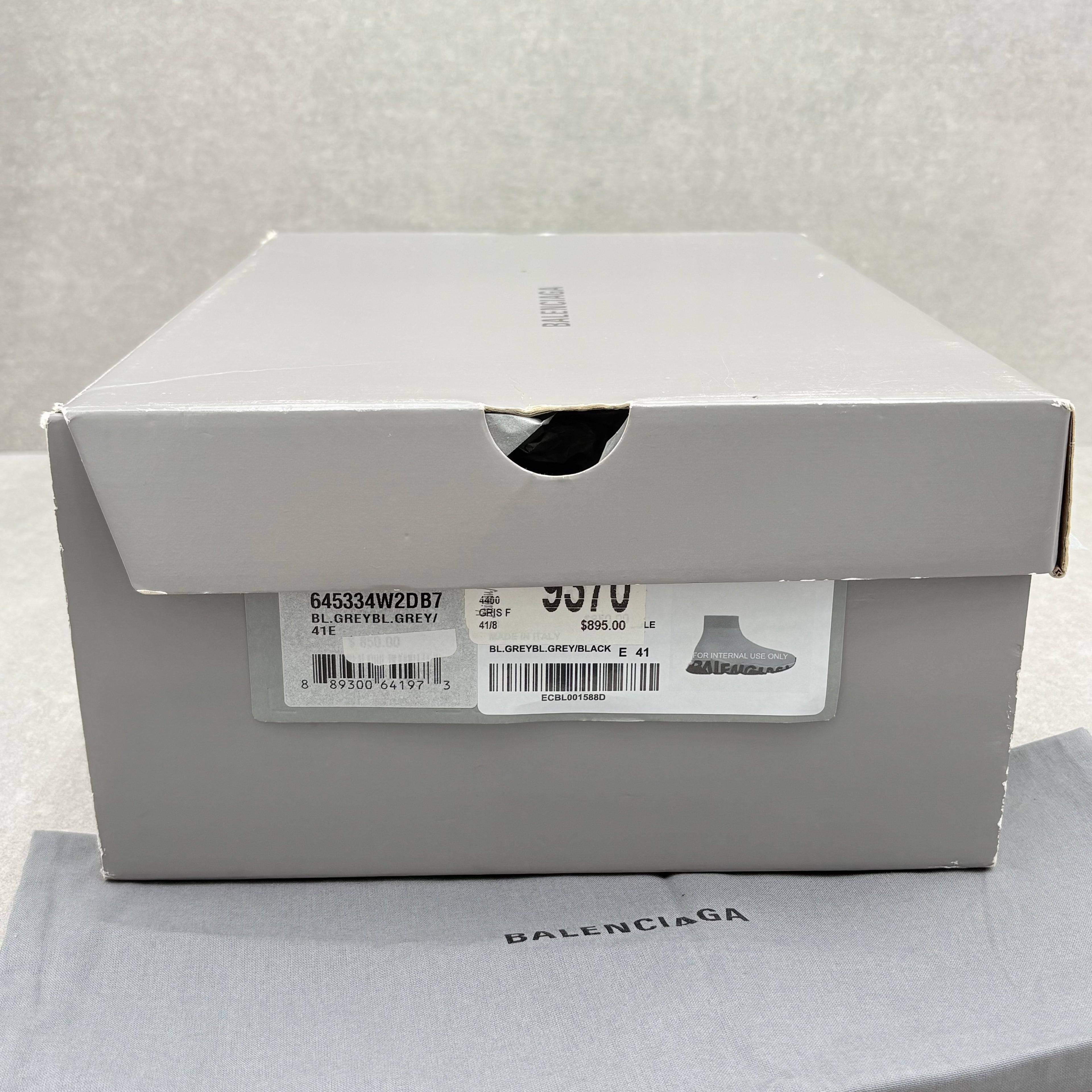 Balenciaga Speed Graffiti Trainer ' Grey ' | Size 41 (8 US)