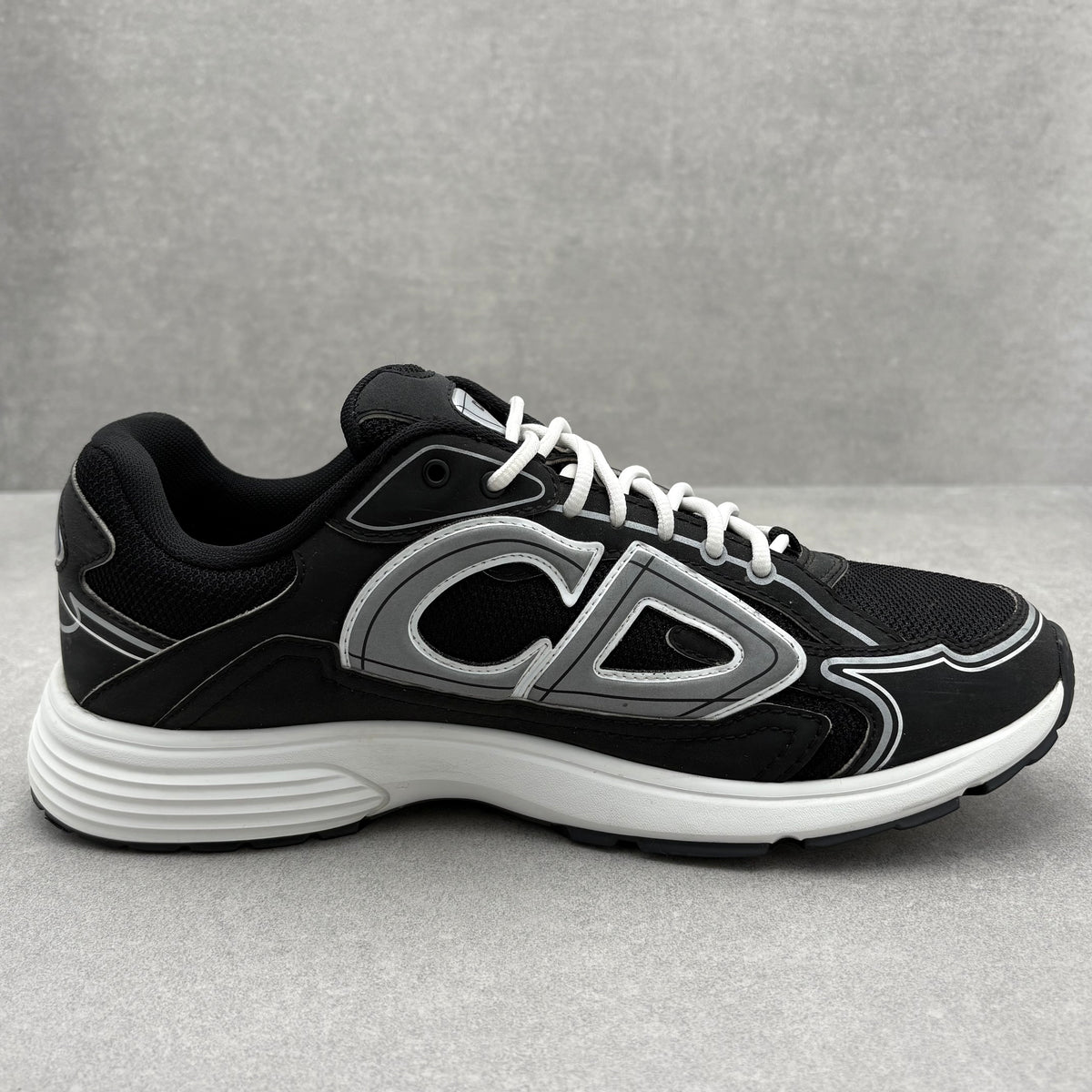 B30 Reflective Sneaker Black White — photo 10