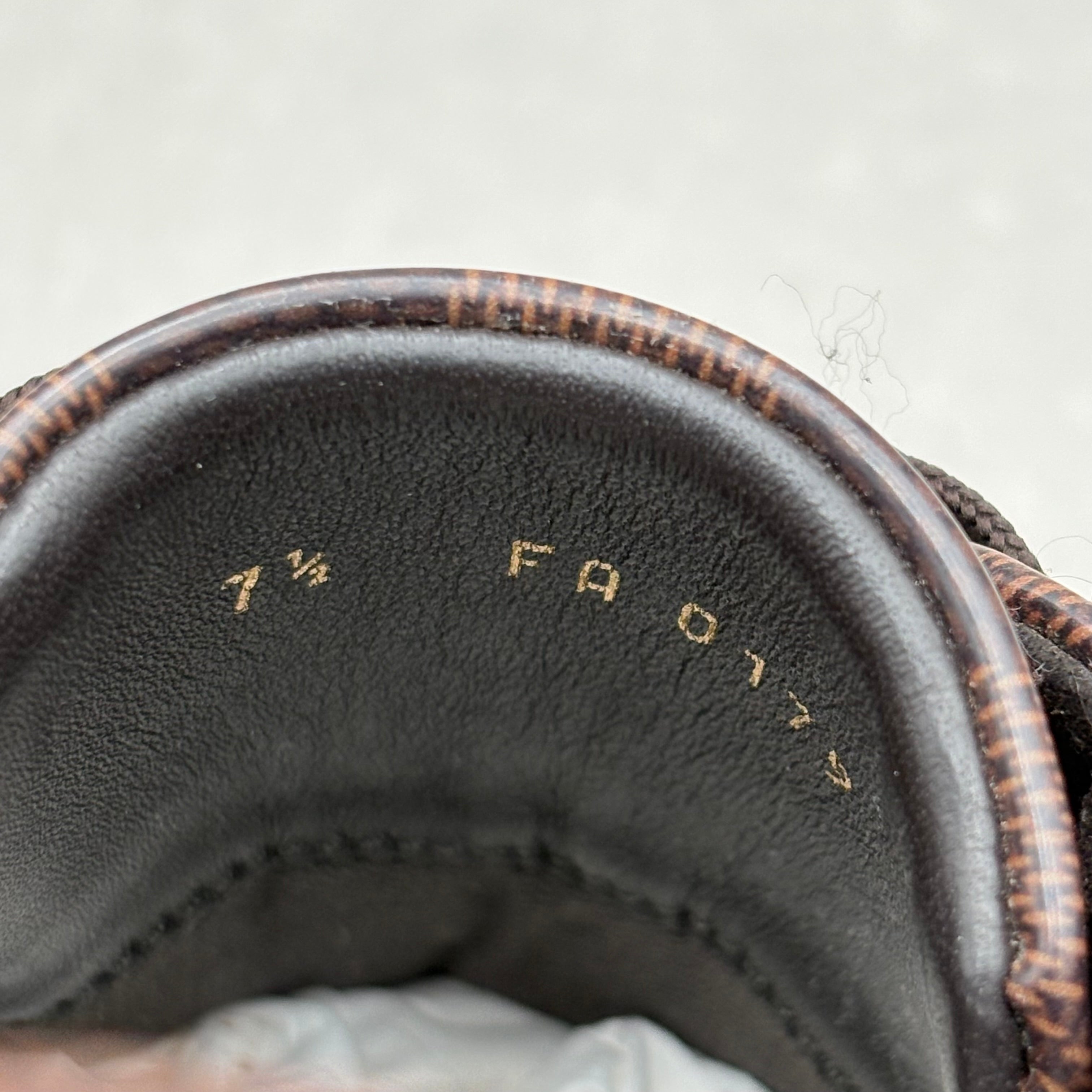 Louis Vuitton Beverly Hills Leather Sneaker ' Brown ' | Size 7.5 LV (8.5-9 US)