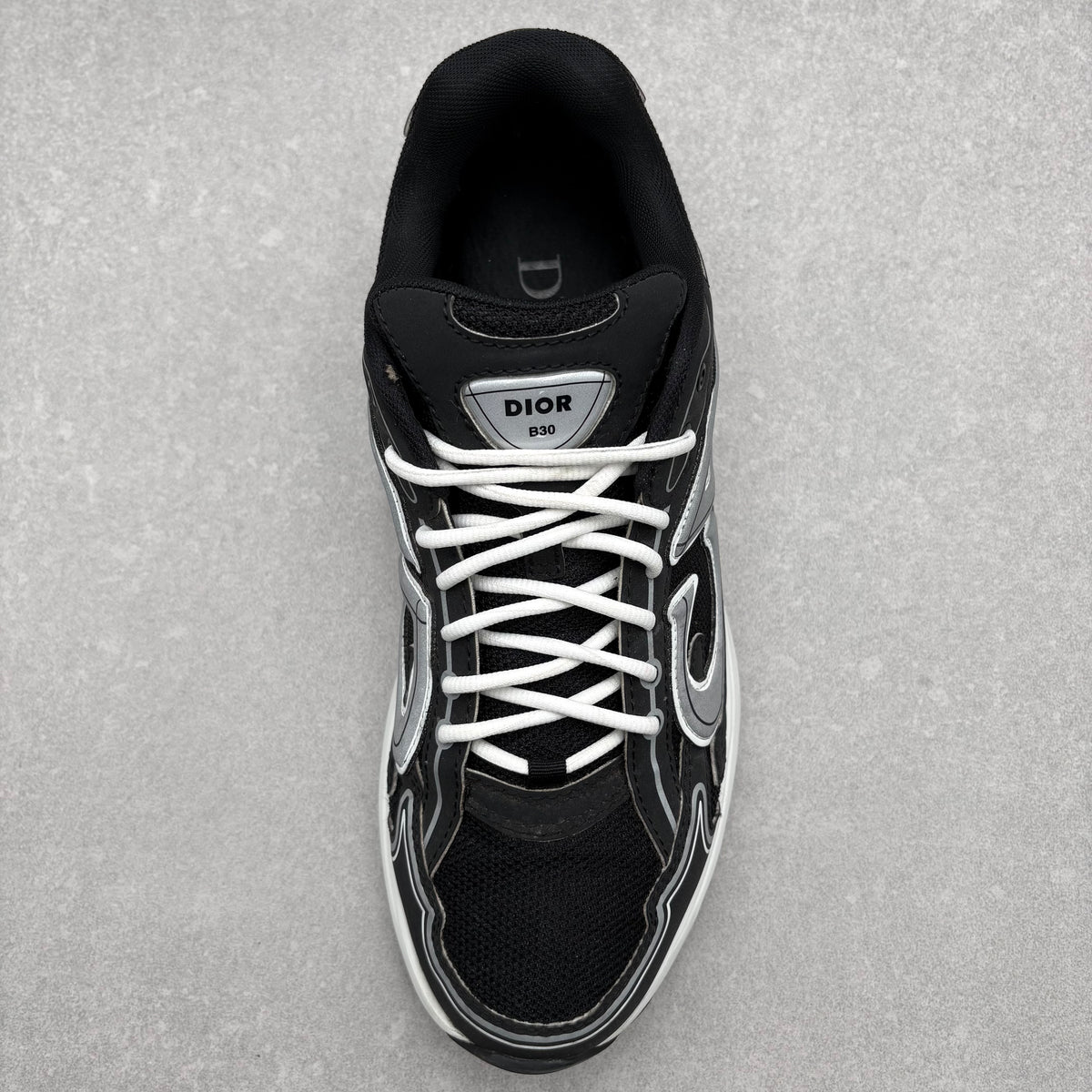 B30 Reflective Sneaker Black White — photo 11