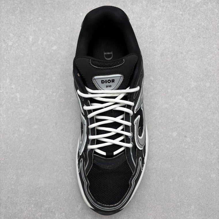B30 Reflective Sneaker Black White — photo 11