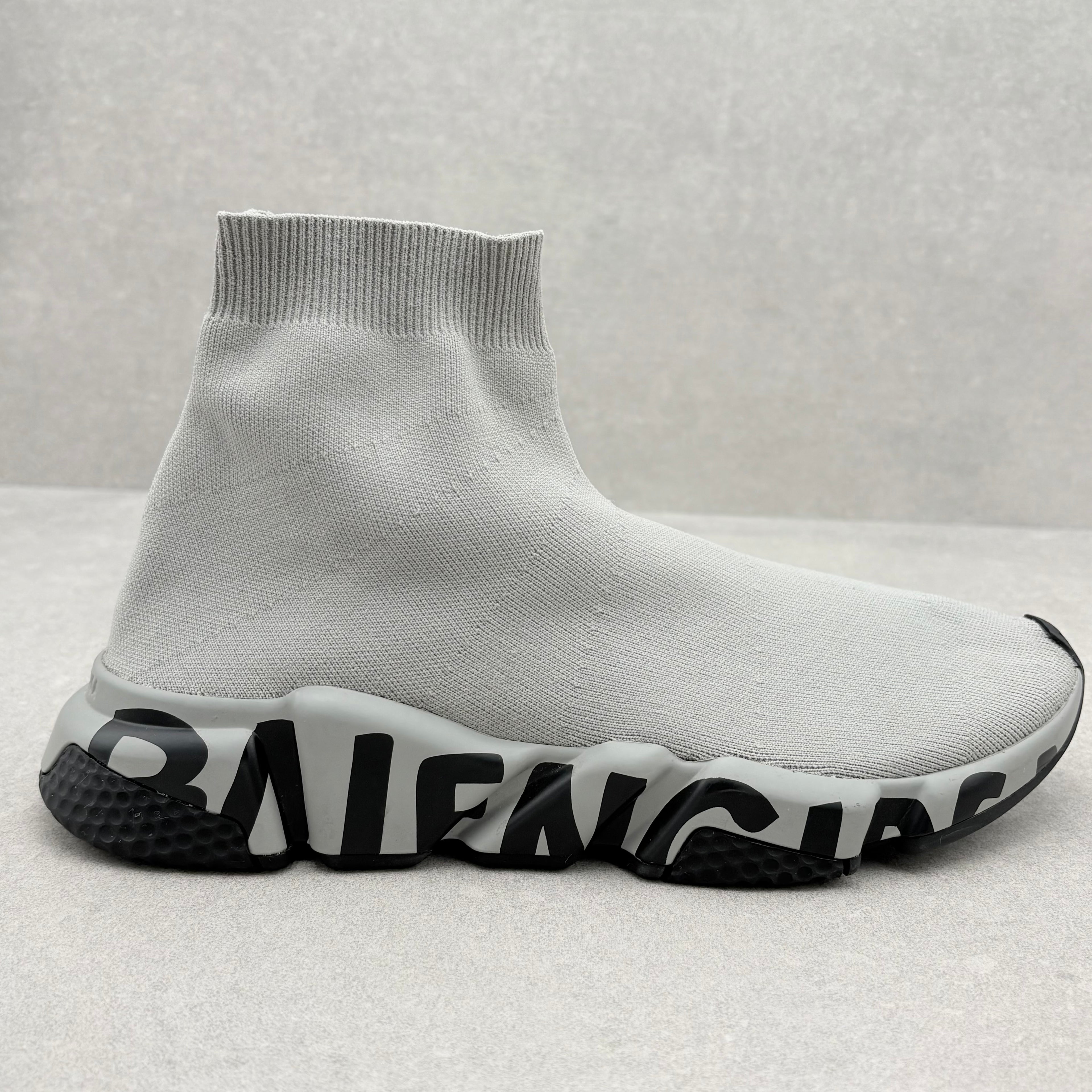 Balenciaga Speed Graffiti Trainer ' Grey ' | Size 41 (8 US)