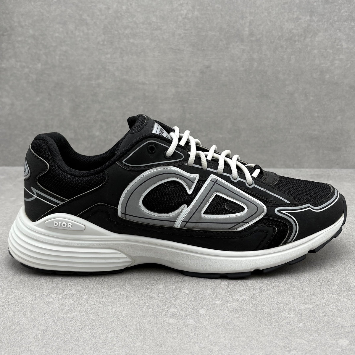 B30 Reflective Sneaker Black White — photo 2