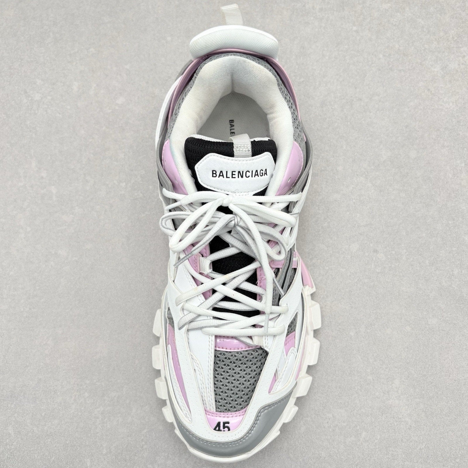 Balenciaga Track ' White Rose Pink Grey ' | Size 45 (12 US)