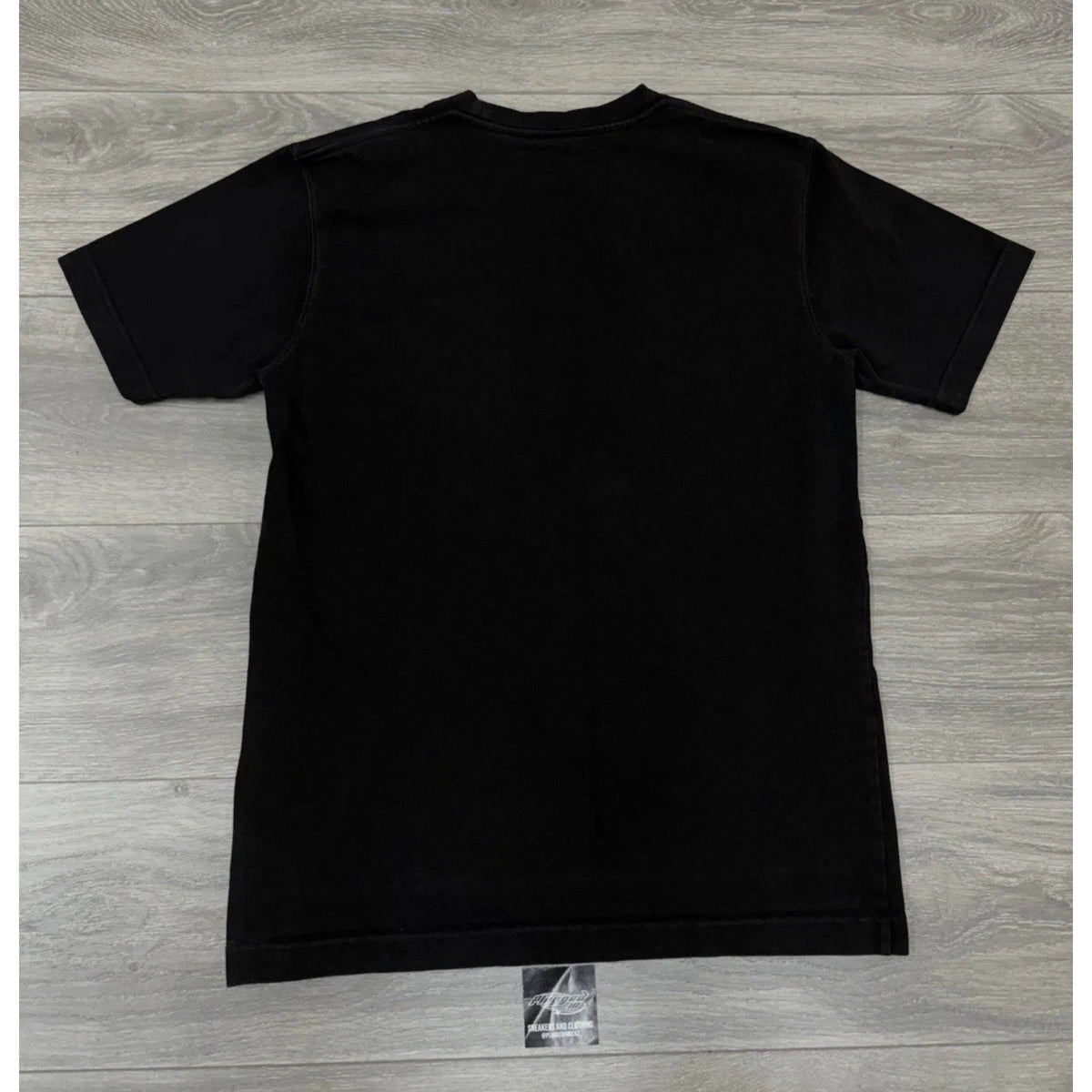 x Shawn Stussy Embroidered Logo T-Shirt Black — photo 2