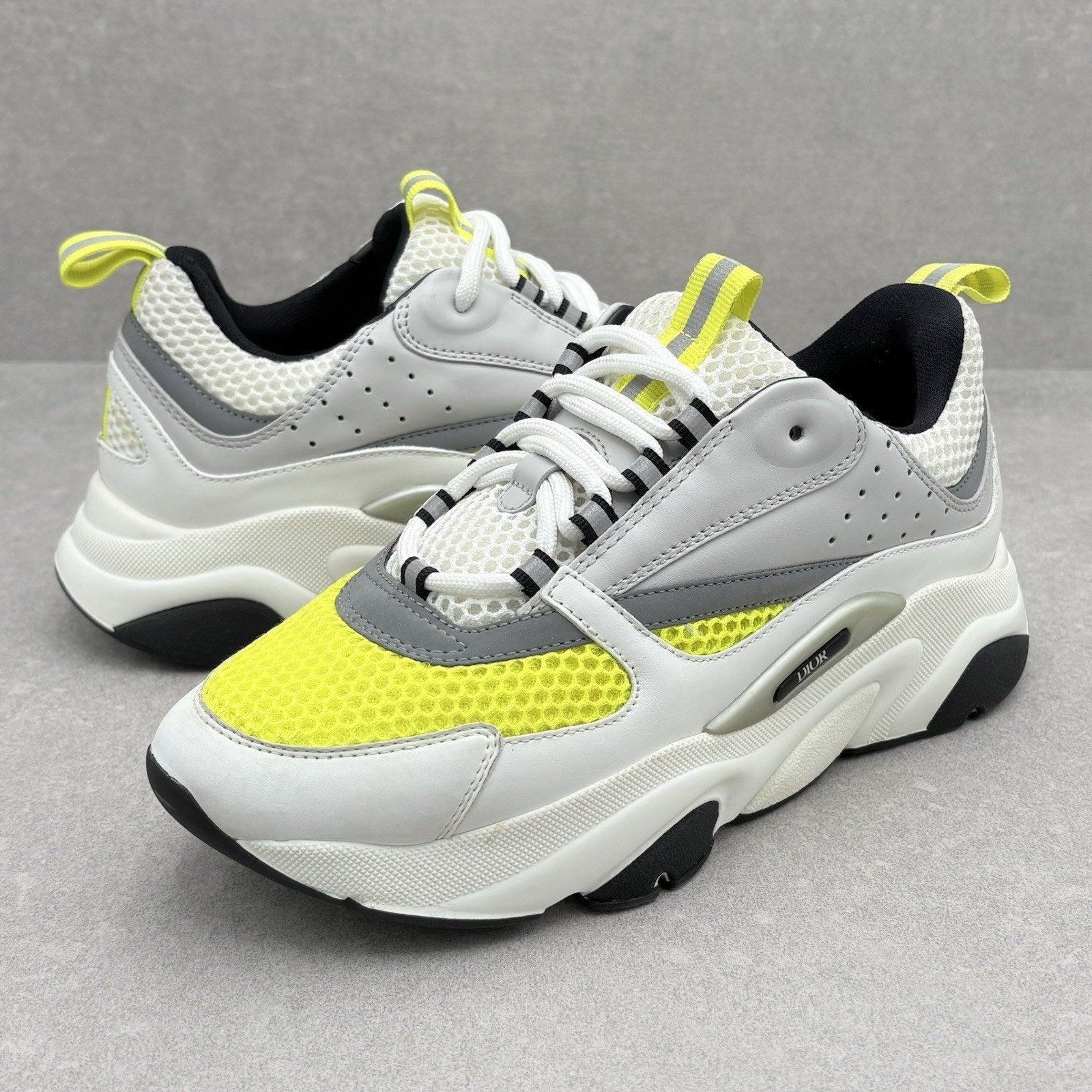 Dior B22 ' White Yellow ' | Size 40 (7 US)