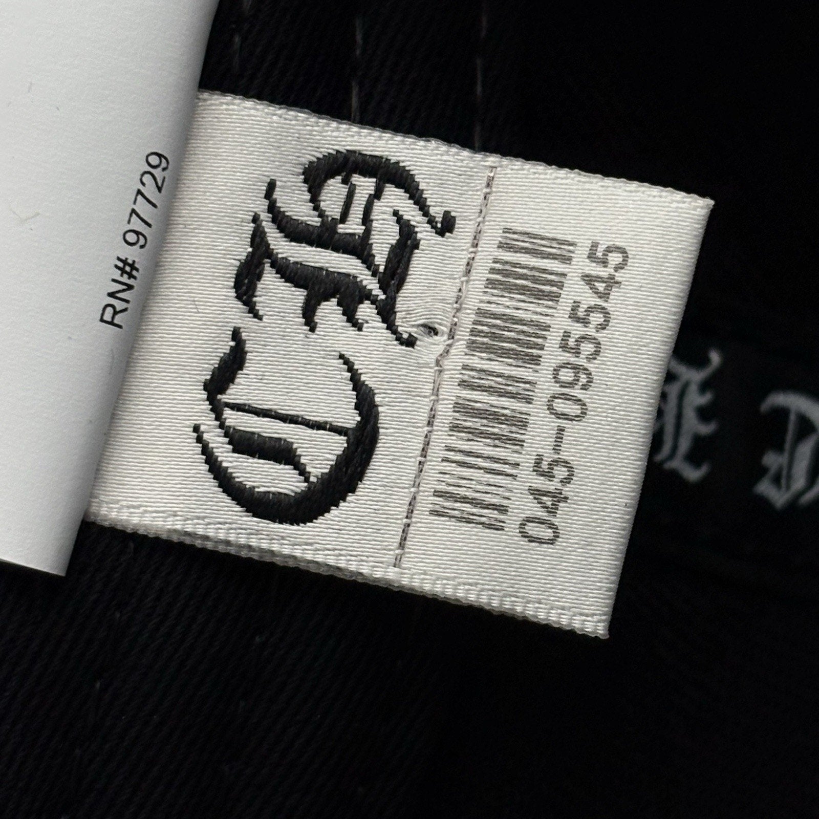 BRAND NEW! - Chrome Hearts Fleur Snapback Hat ' Black '